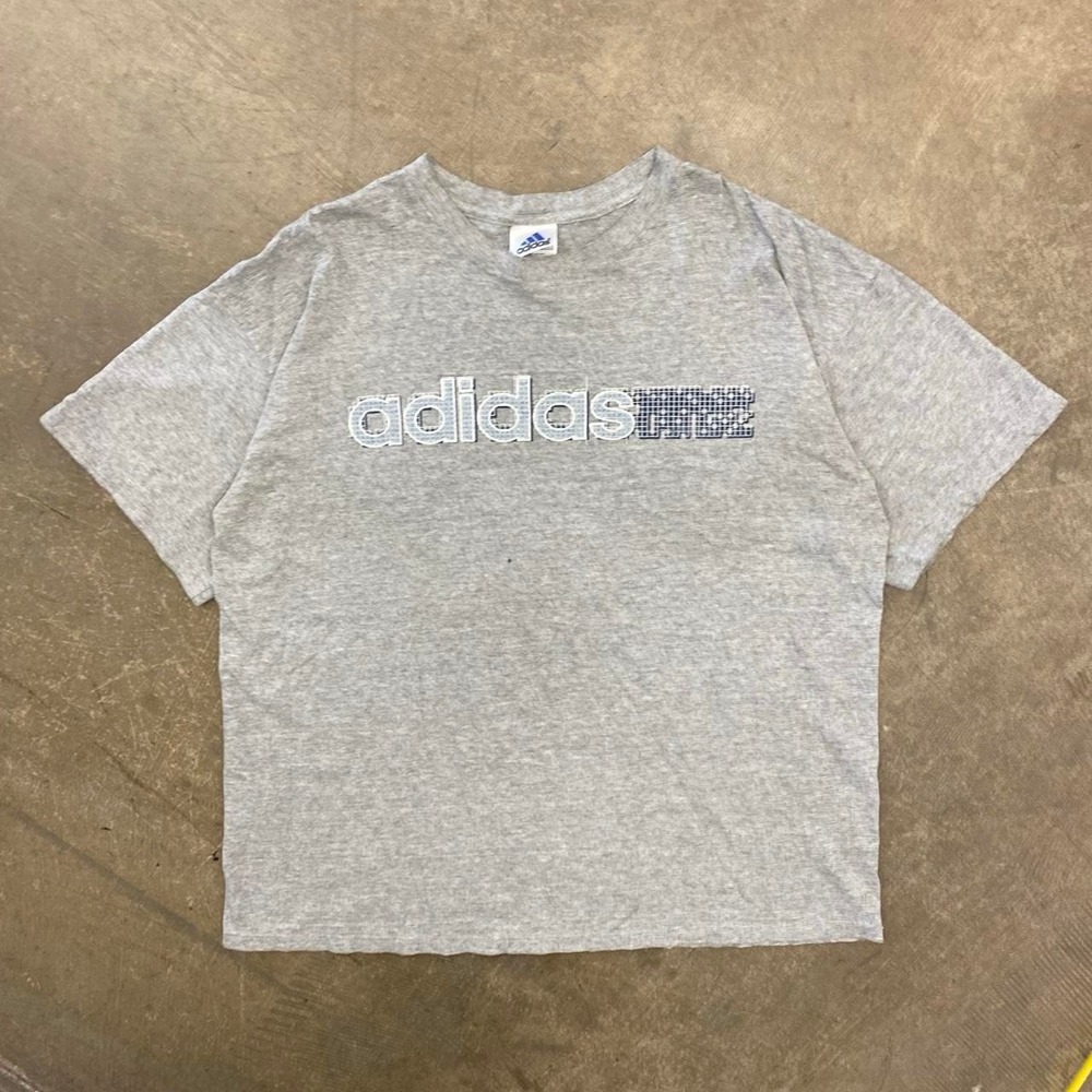 Vintage Y2K Adidas Sportswear Soccer T-Shirt Size XL
